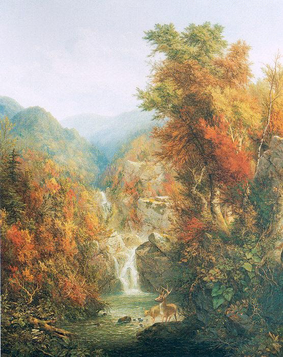 Martin, Homer Dodge A Wilderness Pool oil painting image